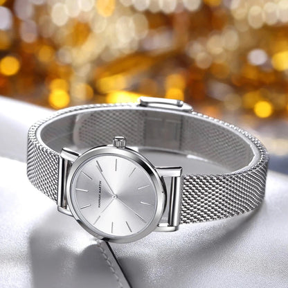 Rose Gold Luxury Quartz Watch